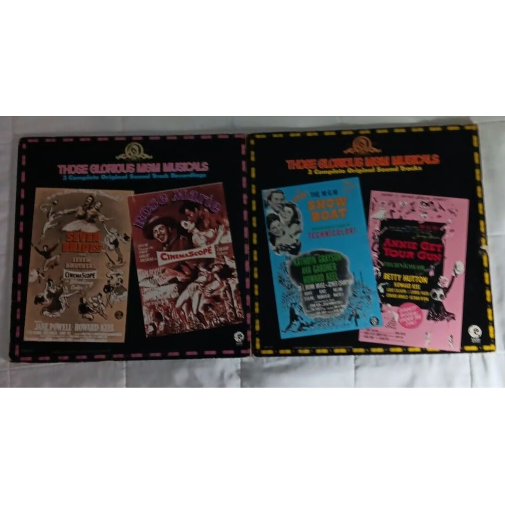 2 Those Glorious MGM Musicals Audio Vinyl Recaord Sets 1/2-SES-42-ST